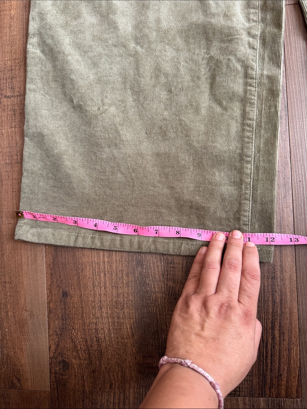 Banana Republic  Wide-Leg Hr Corduroy wi bay leaf - Picture 5 of 15